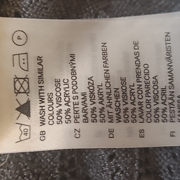 Soft Patterned Knit Sweater Dress - Picture 13 of 13